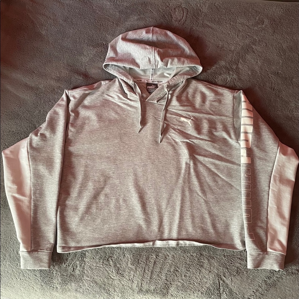 STRETCH KNIT TRAINING HOODIE • PUMA